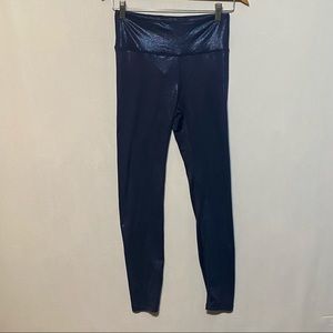 American Eagle leggings, size M, blue gloss